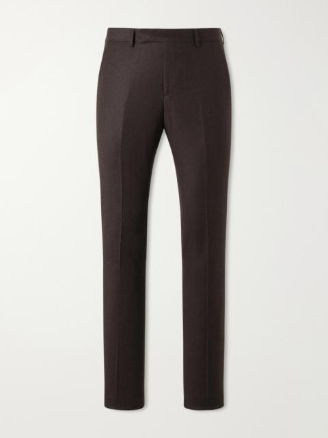 Paul Smith Straight-Leg Wool and Cashmere-Blend Flannel Trousers
