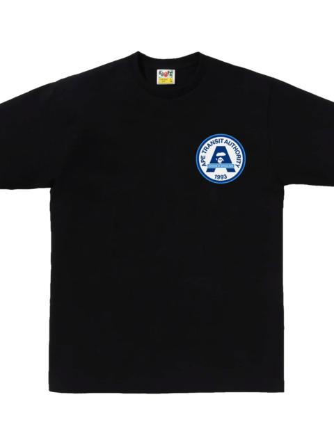 A BATHING APE® ATA Division Tee "Black" BAPE084