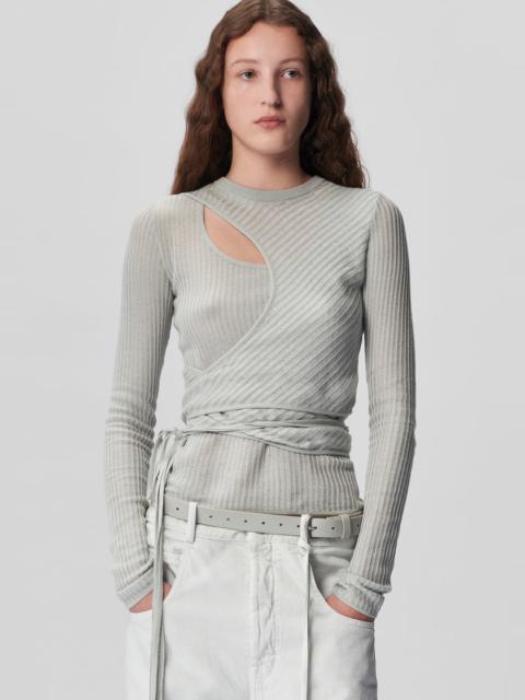 Ann Demeulemeester Iduna Draped Top