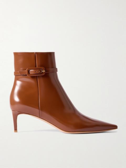 Gianvito Rossi Tokio 55 Leather Ankle Boots