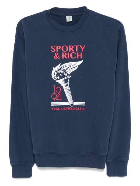 Sporty & Rich Graphic-print Sweatshirt