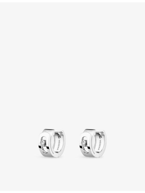 MESSIKA Move Noa 18ct Gold And 0.30ct Diamond Hoop Earrings