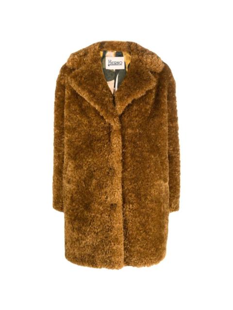 Herno faux fur coat