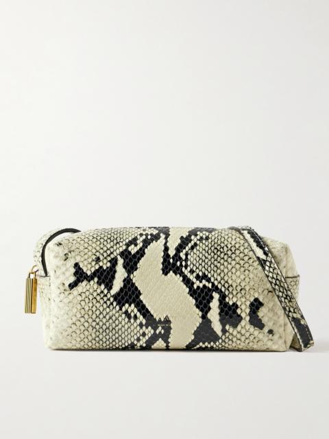KHAITE Kye Mini Snake-effect Shoulder Bag
