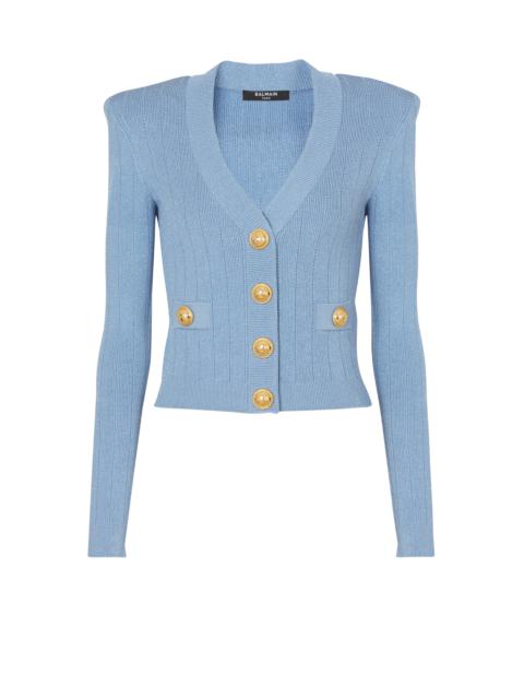 Balmain Buttoned knit cardigan