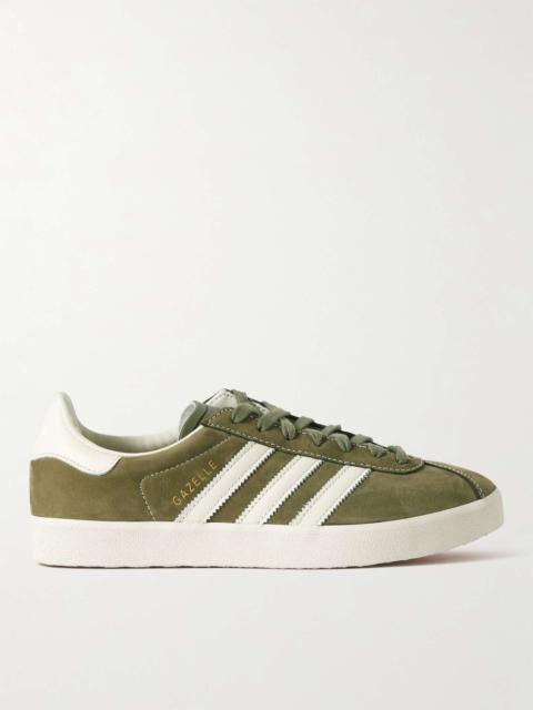 Gazelle 85 Leather-Trimmed Suede Sneakers