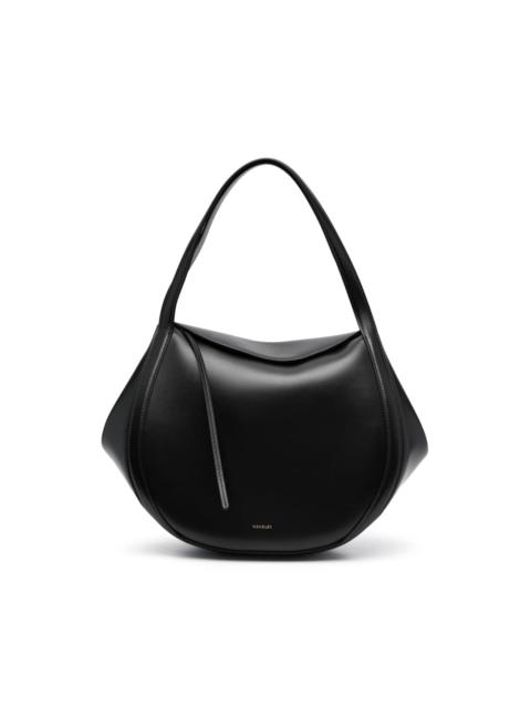 Lin leather tote bag