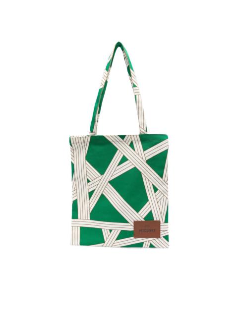 Missoni striped tote bag