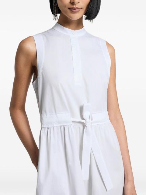 PESERICO tie-waist midi dress