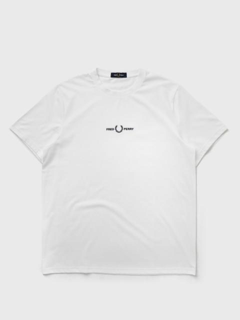 Fred Perry Embroidered T Shirt