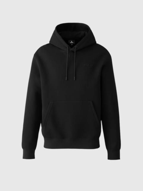 MACKAGE KOLTON Double-Face Jersey Logo Hoodie