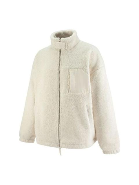 PUMA MMQ Sherpa Fleece Jacket 'White' 536625-65