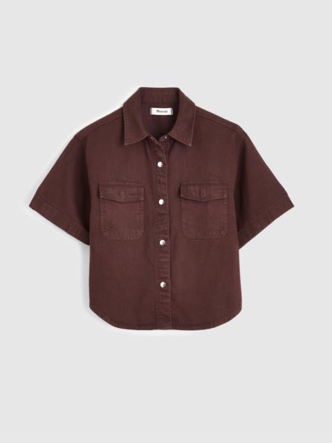 Madewell Airy Denim Utility-Pocket Shirt