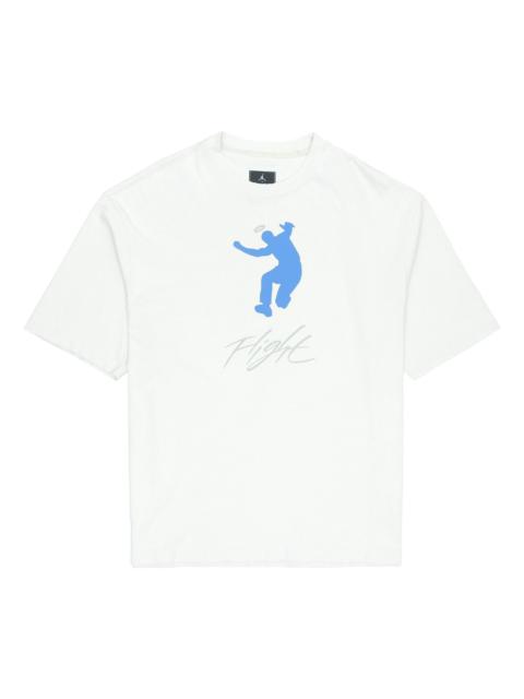 Air Jordan x Union Crossover SS22 Solid Color Character Alphabet Printing Round Neck Short Sleeve As