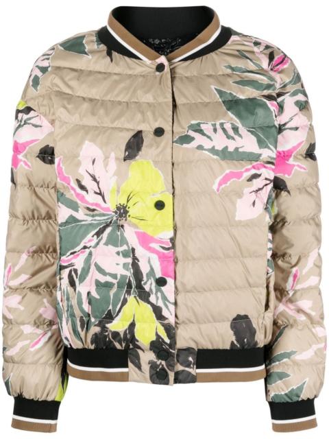 Herno Beta Flower padded bomber jacket