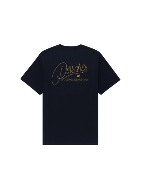 AIMÉ LEON DORE Aime Leon Dore x Porsche 356 Pocket Tee Navy