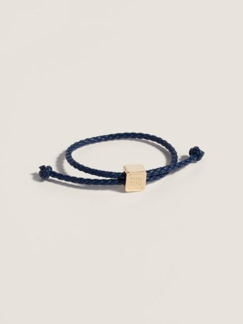 Miu Miu Leather bracelet