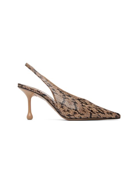 JIMMY CHOO Beige Isa 80 Heels