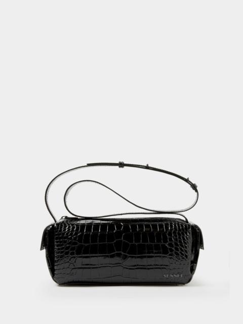 LABAULETTO BAG / black croco