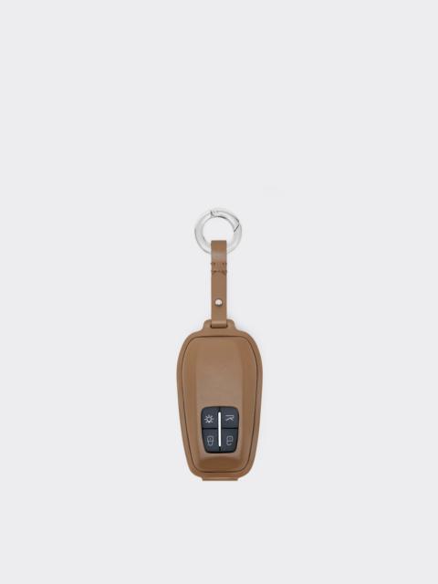 Ferrari Smooth Leather Keyring