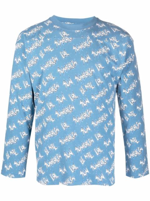 ERL graphic-print long-sleeve T-shirt