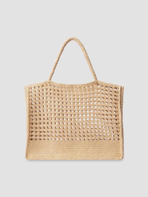 A.L.C. A. L.C. Women's Lucy Woven Paper Yarn Tote Bag - Desert Palm