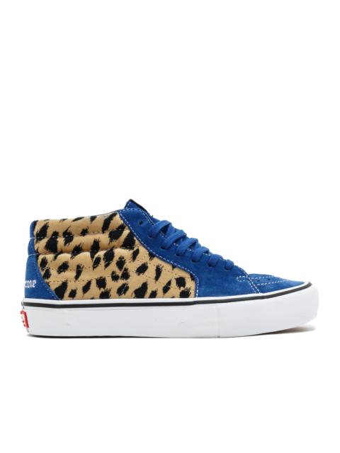 Vans SUPREME X SK8-MID PRO 'CHEETAH VELVET'