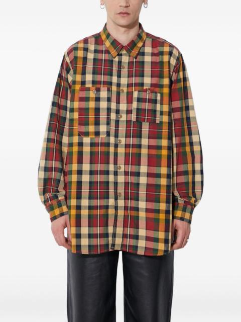 Engineered Garments plaid-pattern shirt