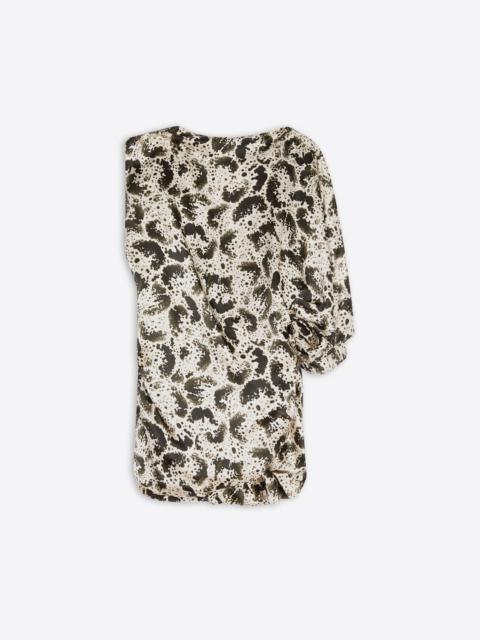 Dries Van Noten SILK DRAPED TOP