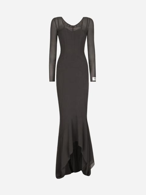 Dolce & Gabbana Long georgette dress
