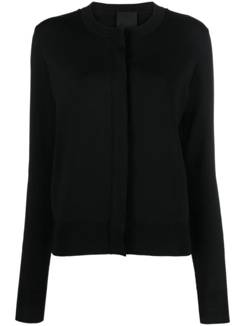 Givenchy concealed-fastening cardigan