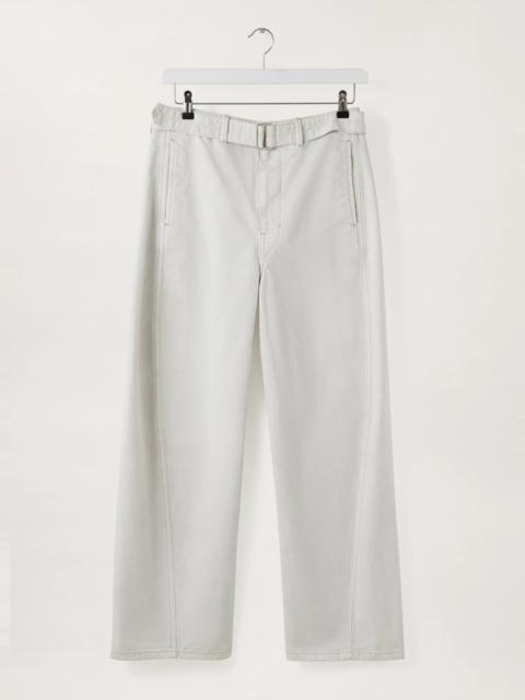 Lemaire TWISTED BELTED PANTS
SNOWY HEAVY DENIM