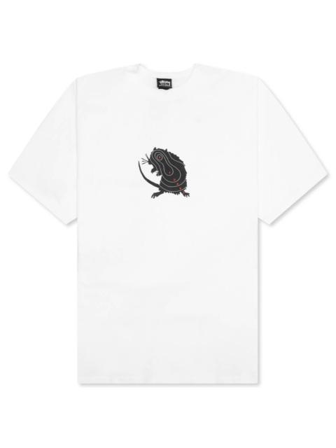 Stüssy LONG RANGE TEE - WHITE