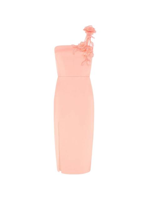 David Koma asymmetric midi dress