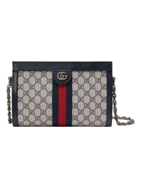 GUCCI (WMNS) Gucci Ophidia GG Small Shoulder Bag 'Beige Blue' 503877-K05NN-4076