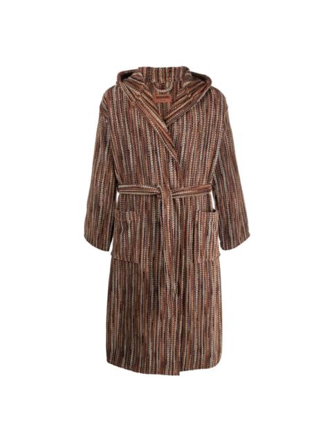 Missoni Billy patterned towelling robe