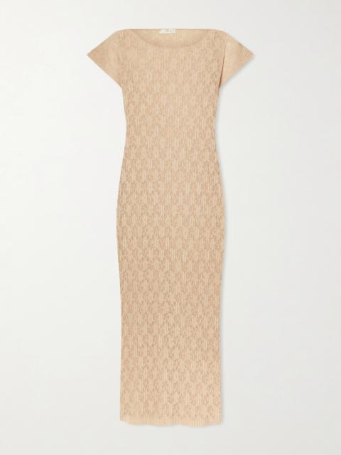 The Row Koria Lace Midi Dress