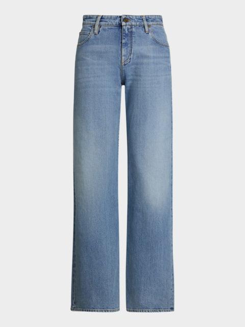 Ralph Lauren Mercer Relaxed Wide-Leg Jeans