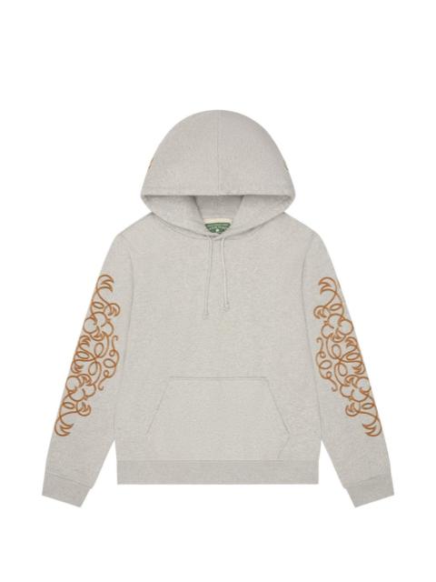 DENIM TEARS Western Embroidered cotton hoodie