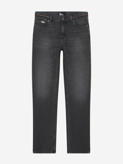 The Kooples BLACK FADED SKINNY JEANS