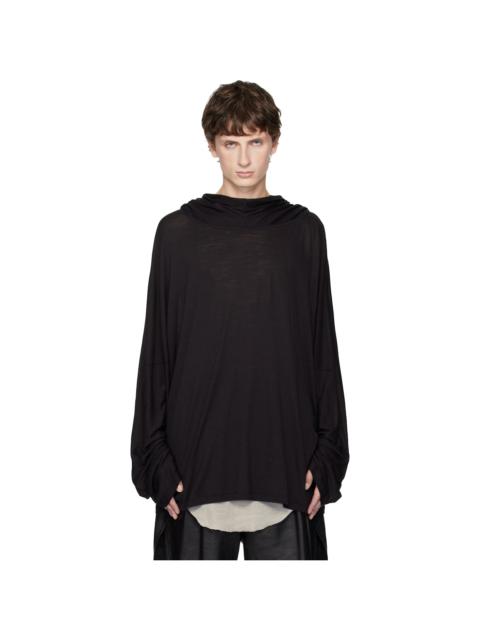 Rick Owens Black Concordians Tunic Hoodie