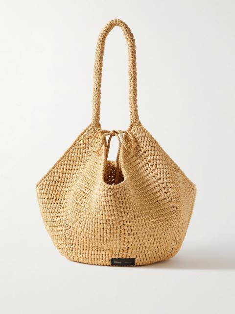KHAITE Lotus Medium Raffia Tote