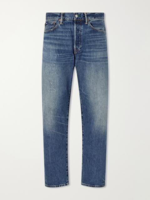 Polo Ralph Lauren Straight-Leg Distressed Jeans