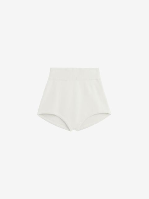 The Frankie Shop Bresica Knit Hot Pants - Ivory