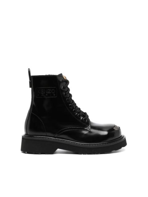 KENZO Kenzosmile leather ankle boots