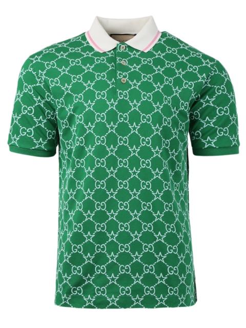 GUCCI GG-pattern polo top
