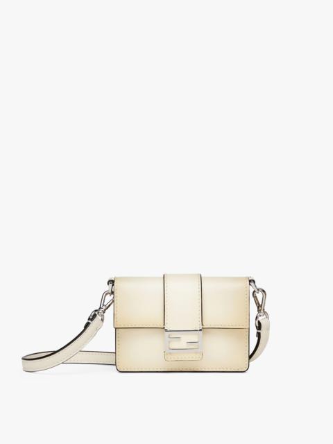 FENDI White leather bag