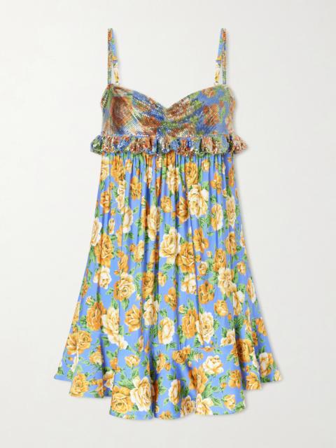 Dior Short Macrocannage Dress - 521R26A7757_X4810 | REVERSIBLE