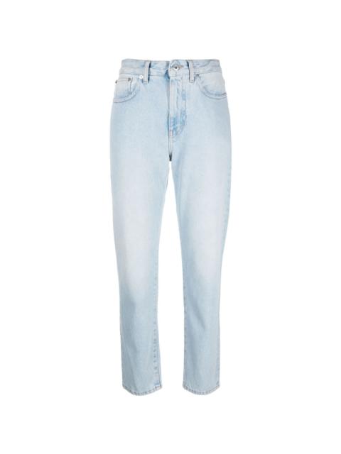 Off-White slim-fit cropped jeans