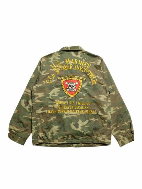 Buzz Rickson's TOUR JACKET ERDL CAMO - U.S. MARINE CORPS 3rd MAR. DIV. 3rd TKS. BN - BR15889